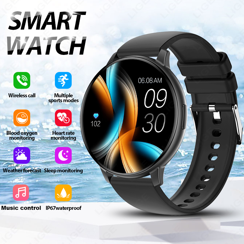 ساعة ذكية جديدة من LIGE بشاشة  - مراجعة Watches Ladies Smartwatch وسعره