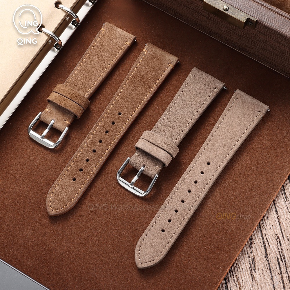 حزام ساعة جلدي سريع الفك مقاس  - مراجعة Smartwatch Vintage Watches For Women وسعره