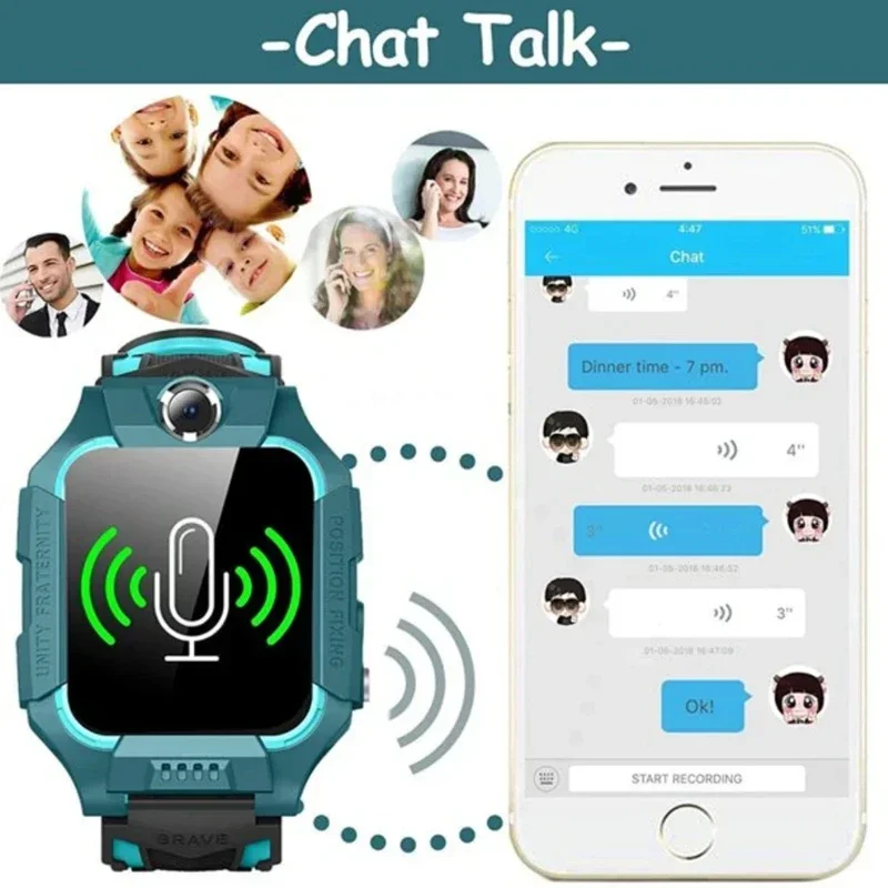 XIAOMI Kids 2G ساعة ذكية SOS G - مراجعة Smartwatch Watches For Kids With Gps وسعره