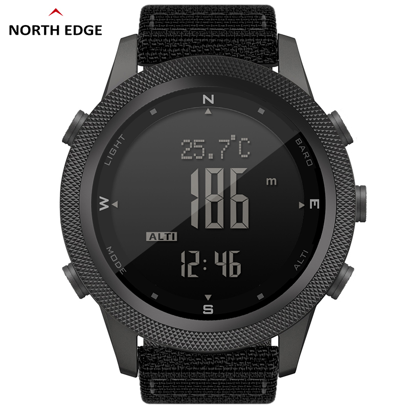 نورث ايدج اباتشي-46 ساعة رقمية - مراجعة Altimeter Compass Watch وسعره