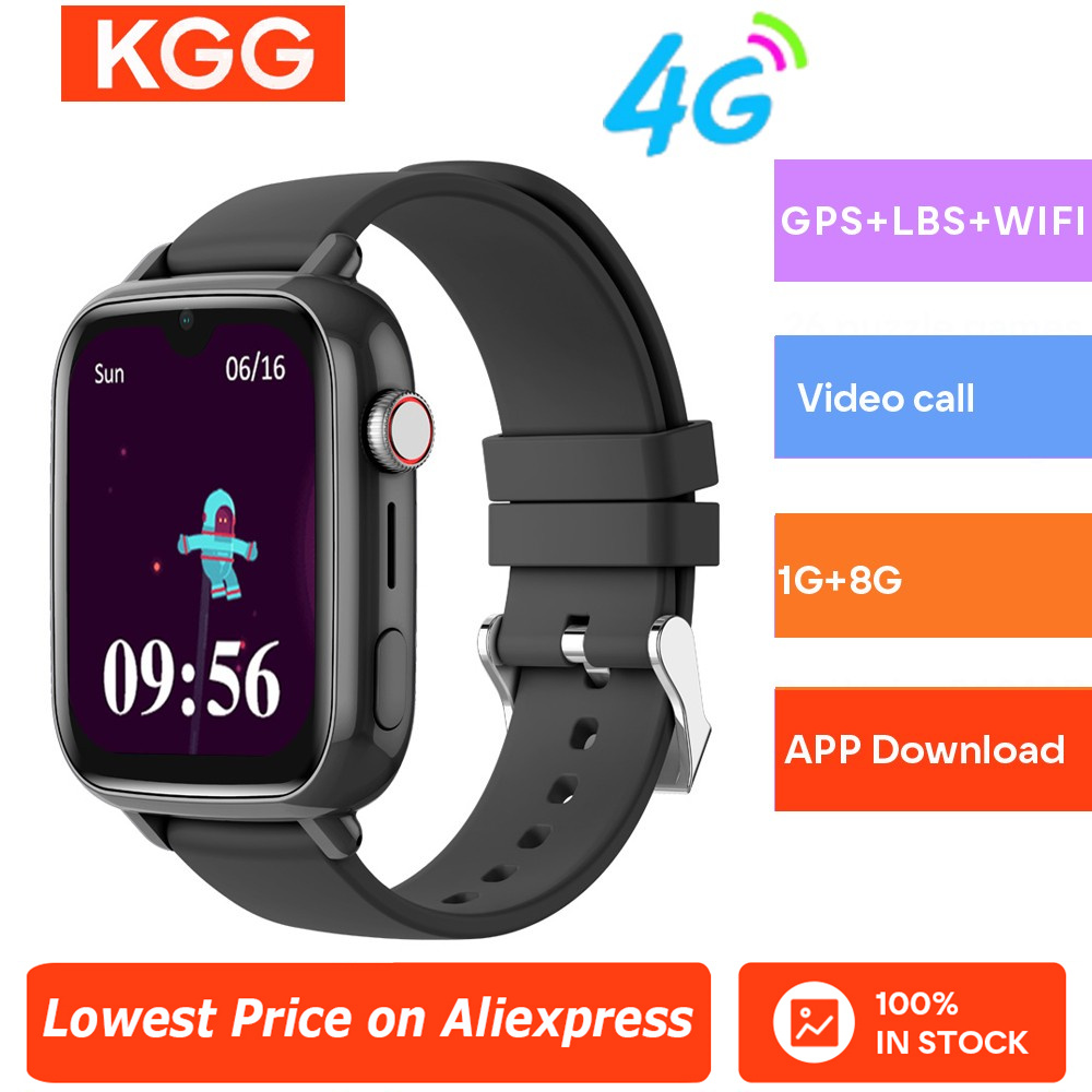 4G ساعة ذكية للأطفال مكالمة في - مراجعة Smartwatch Watches For Kids With Gps وسعره
