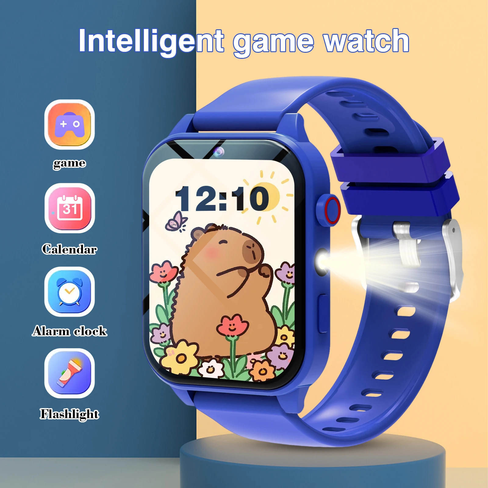 ساعة ذكية للأطفال 18 لعبة كامي - مراجعة Smartwatch Watches For Kids وسعره