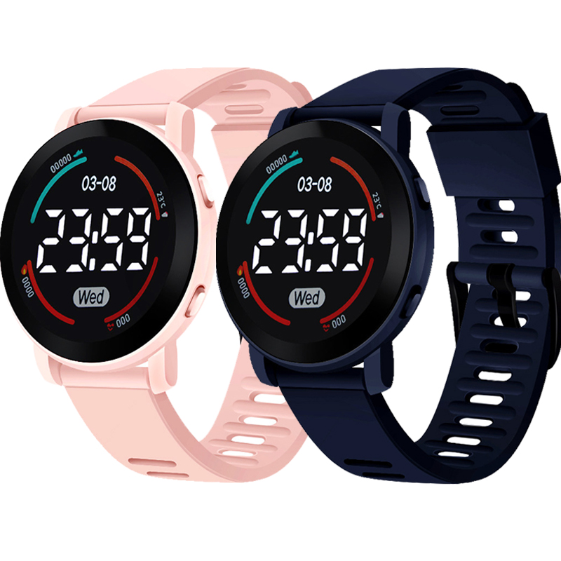 ساعة LED رياضية عصرية رقمية لل - مراجعة Smartwatch Digital Watches For Kid Girl وسعره