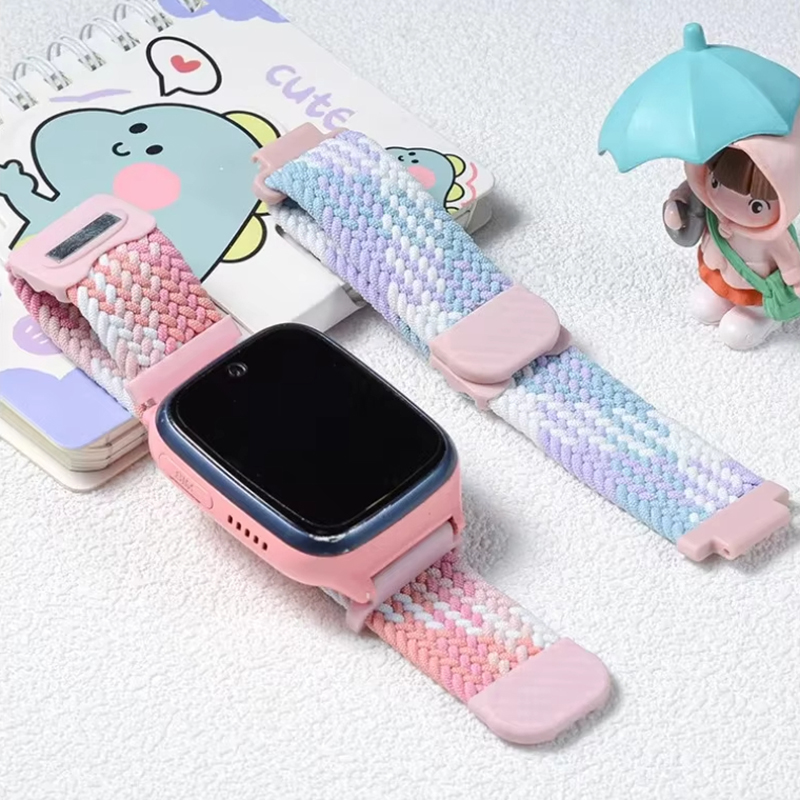 سوار ساعة ذكية من النايلون الم - مراجعة Smartwatch Watches For Kids وسعره