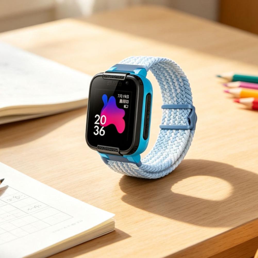 حزام ساعة مغناطيسي مرن ومتين،  - مراجعة Smartwatch Watches For Kids وسعره