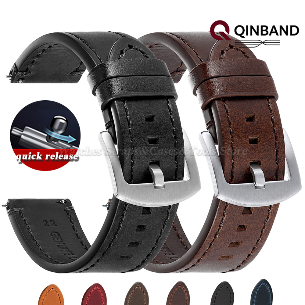 حزام ساعة من جلد البقر المشمع  - مراجعة Smartwatch Vintage Watches For Women وسعره