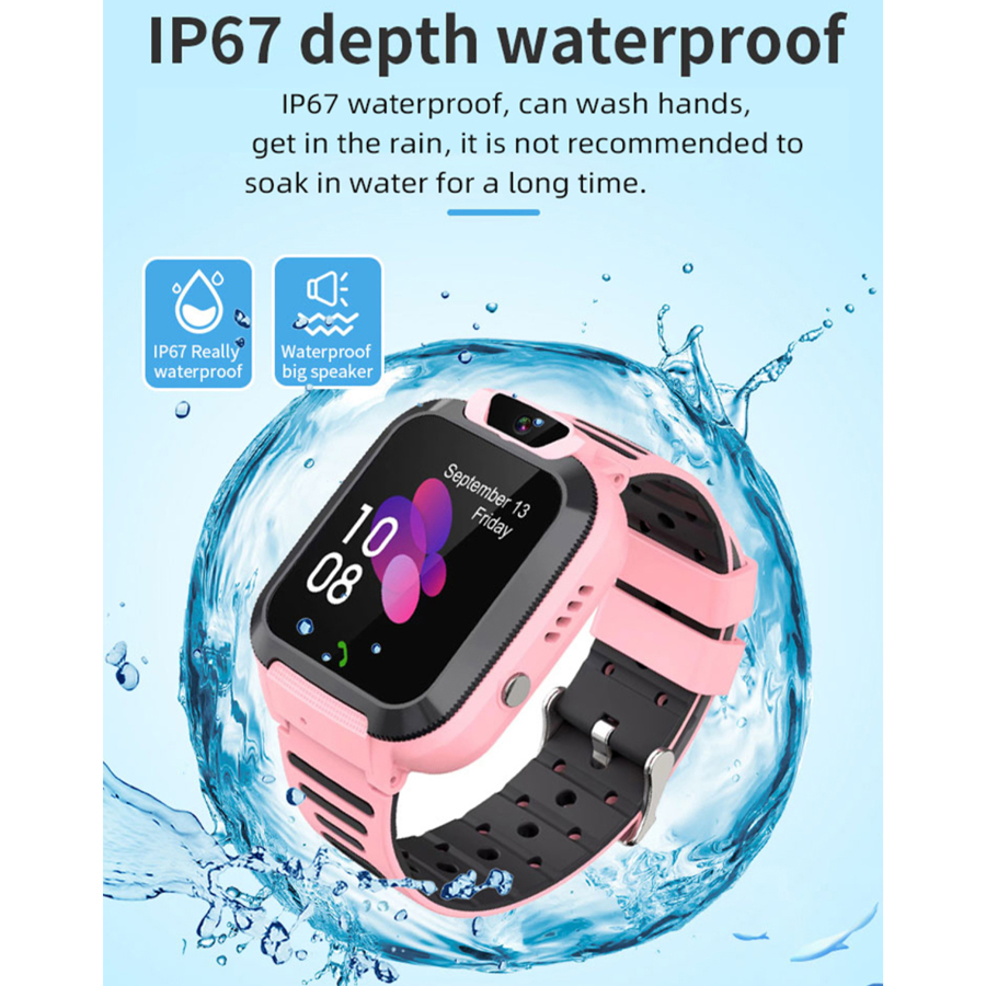 أطفال ساعة ذكية Smartwatch الم - مراجعة Smartwatch Watches For Kids With Gps وسعره